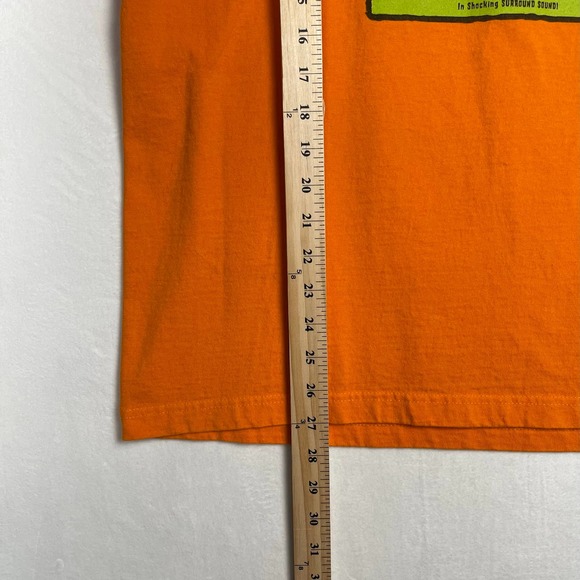 The Thing Halloween The Snoring He Beast Monster‎ Orange T-Shirt Size Large Mens - Picture 5 of 6